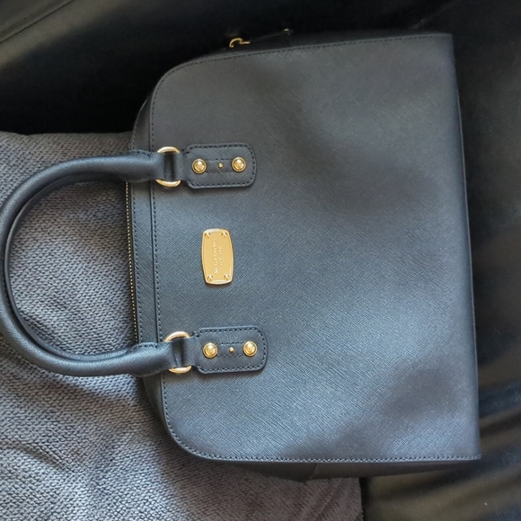 Michael Kors Saffiano black leather satchel - Picture 4 of 7